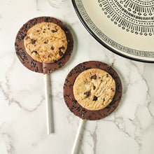 Load image into Gallery viewer, *SALE* Milk Chocolate Cookie Lollipop