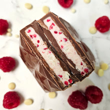Load image into Gallery viewer, *SECONDS* Raspberry White Chocolate Stuffed Slabb (Limited Edition)