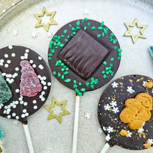 Load image into Gallery viewer, Trio Of Vegan Xmas Lollipops