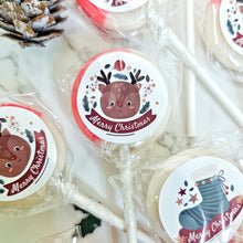 Load image into Gallery viewer, 20 Pack Christmas Cherry Amaretto Lollipops