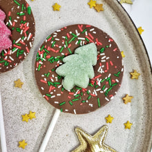 Load image into Gallery viewer, Milk Chocolate Jelly Tree Lollipop.