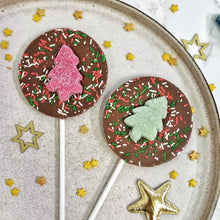 Load image into Gallery viewer, Milk Chocolate Jelly Tree Lollipop.