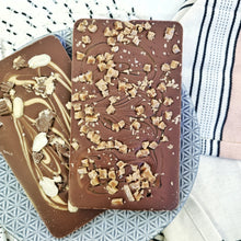 Load image into Gallery viewer, Milk Chocolate Peanut Butter And Caramel Slabb Duo