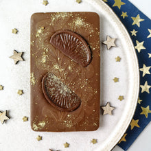 Load image into Gallery viewer, Boozy Baileys Orange Truffle Slabb - The Home Of Fully Loaded boozy Chocolate. Large Slabbs of boozy chocolate with a variety of alcoholic ganaches; gin, rum, whisky, amaretto, baileys and toppings. Available as monthly subscriptions.