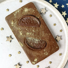 Load image into Gallery viewer, Boozy Baileys Orange Truffle Slabb - The Home Of Fully Loaded boozy Chocolate. Large Slabbs of boozy chocolate with a variety of alcoholic ganaches; gin, rum, whisky, amaretto, baileys and toppings. Available as monthly subscriptions.