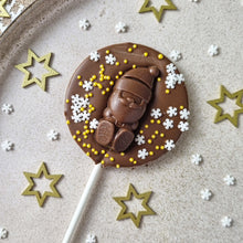 Load image into Gallery viewer, Crunchy Santa Lollipop
