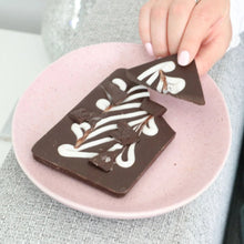 Load image into Gallery viewer, The Mint Smash One - The Home Of Fully Loaded boozy Chocolate. Large Slabbs of boozy chocolate with a variety of alcoholic ganaches; gin, rum, whisky, amaretto, baileys and toppings. Available as monthly subscriptions.