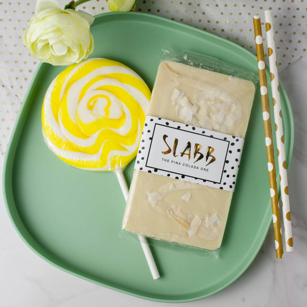 Pina Lollipop & Chocolate Set THE SLABB