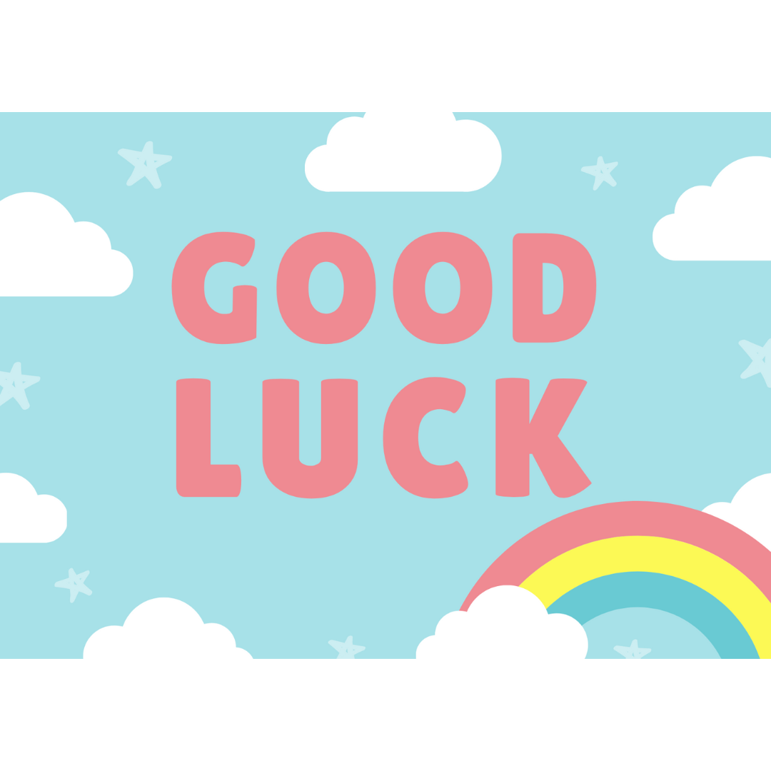 Good Luck Postcard – THE SLABB