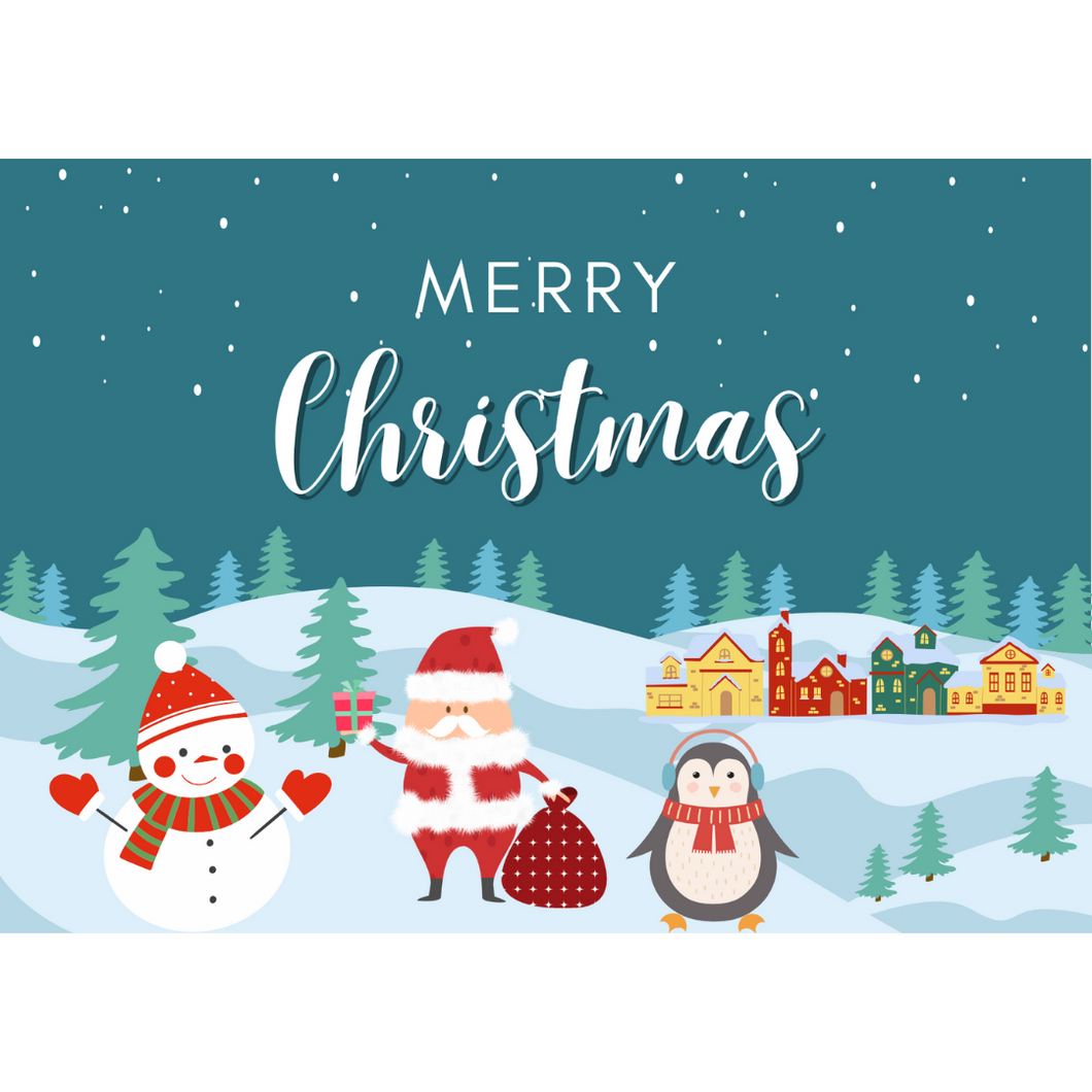 Father Christmas Postcard