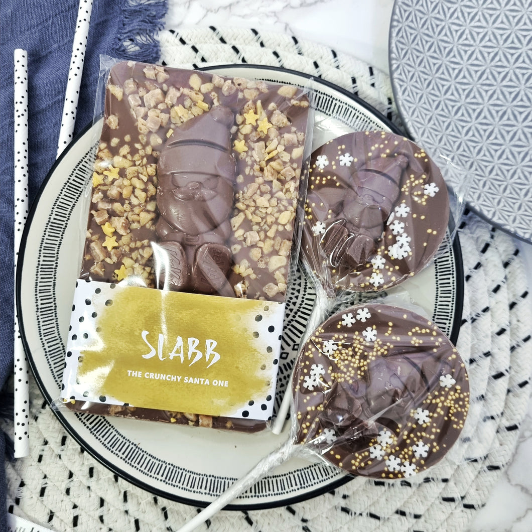 Milk Chocolate Crunchy Santa Bundle