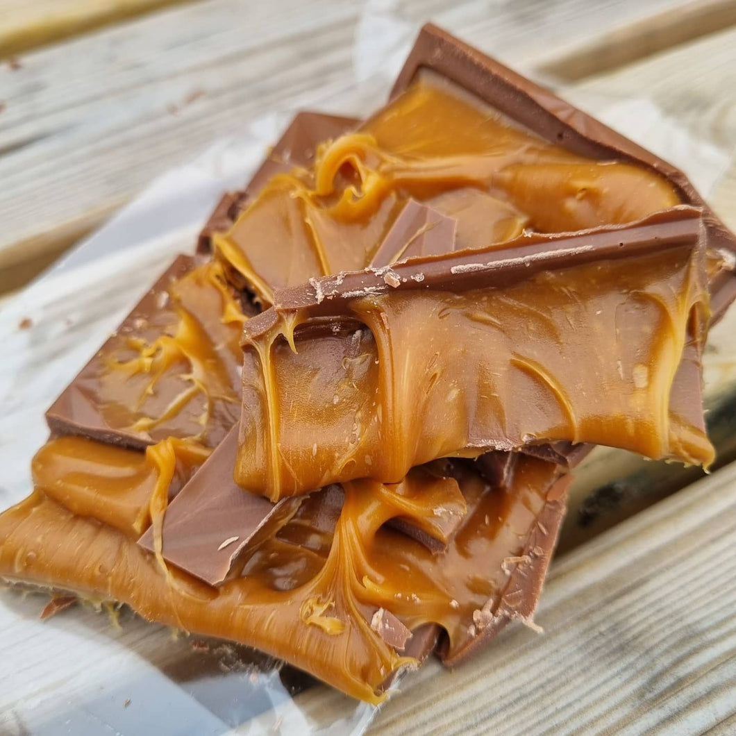 Salted Caramel Stuffed Slabb