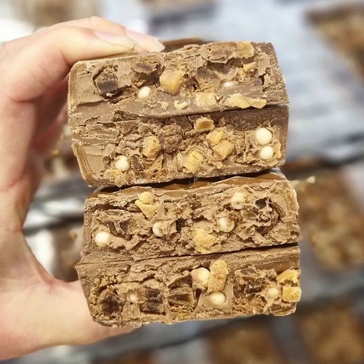 Chocolate Fudge Brownie Stuffed Slabb