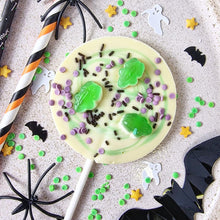 Load image into Gallery viewer, Halloween Frog Pond Lollipop
