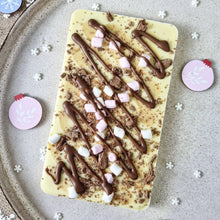 Load image into Gallery viewer, Boozy Rum White Hot Chocolate Slabb
