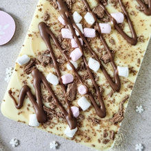 Load image into Gallery viewer, Boozy Rum White Hot Chocolate Slabb
